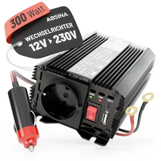 Absina 12V auf 230V Spannungswandler - Modifizierter Sinus Wechselrichter
