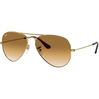 Ray-Ban Aviator Gradient RB3025 001/51 58-14 polished gold/light brown