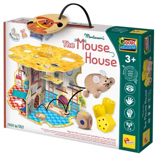 Lisciani MONTESSORI Spiel das Haus der Maus