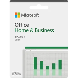 Microsoft Office Home & Business 2024 - Einmaliger Kauf für PC oder Mac, Download Code [Multiplattform]