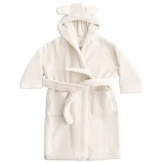 Leela Cotton Baby Bademantel aus Bio Baumwolle natur) 74/80
