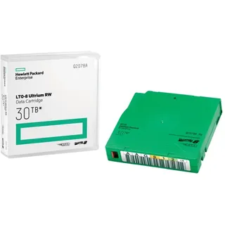 HP HPE LTO-8 Ultrium 30TB RW Non Custom Labeled Data Cartridges 20 pack