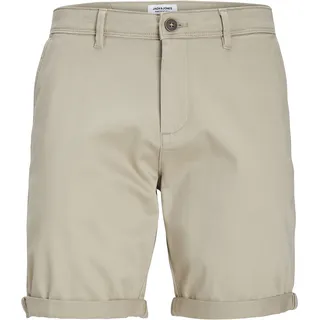 JACK & JONES Chinoshorts »JPSTBOWIE JJSHORTS SOLID beige