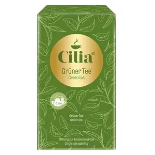 Cilia Grüner Tee Teebeutel 20 x 2 g