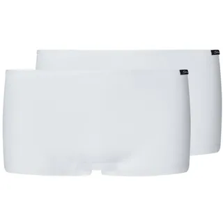 SKINY Mädchen Pants, 2er Pack - Boyleg Shorty, Unterhose, Cotton Stretch Weiß 164