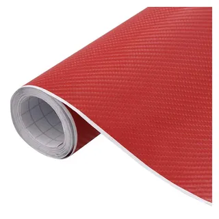 vidaXL Autofolie 4D Rot 100x150 cm