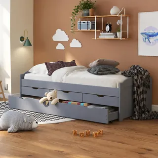 Interlink Lena 90 x 200 cm Grau