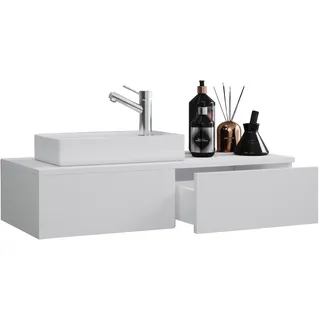 VCM 2-tlg. Gäste WC Waschplatz Waschtisch schmal Gudas