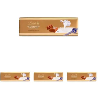 Lindt Schokolade | Vollmilch Extra Tafel | 300g | feinste premium Vollmilch-Schokolade | Schokoladen-Tafel (Packung mit 4)
