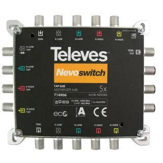 Televes Abzweiger 5f. Guß AZS58G