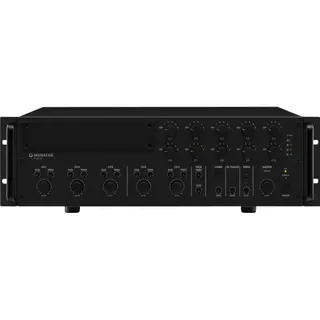 Monacor PA-6010Z ELA-Verstärker 600 W 5-Kanal 10-Zonen