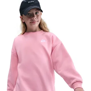 Nike Sportswear Oversized Kinder Sweatshirt pink - med soft pink/med soft pink/white L
