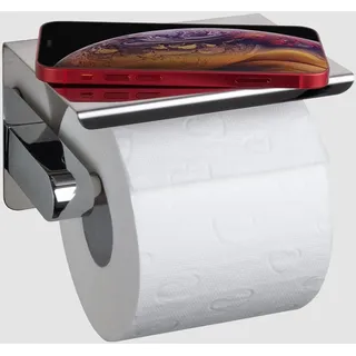 Klopapierhalter ohne Bohren Toilettenpapierhalter WC Klorollenhalter | Material Edelstahl