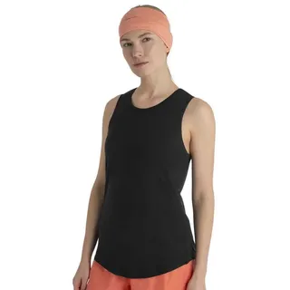 Icebreaker Cool-lite Sphere III Tank Damen Schwarz L