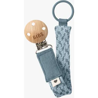 Bibs Fopspeenketting Braided Petrol/Baby Blue