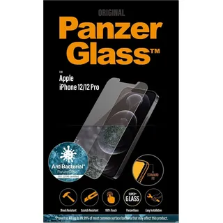 Panzer Glass PanzerGlass Gehärtetes Glas Antibacterielles Displayschutzfolie Apple iPhone 12/12 Pro