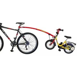 Trail-Gator Tandemstange für Kinderräder, rot