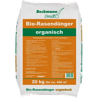BECKMANN Bio Rasendünger 20 kg