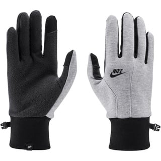 Nike Therma-FIT Tech Fleece 2.0 Winterhandschuhe Herren 054 - dk grey heather/black/black/black M