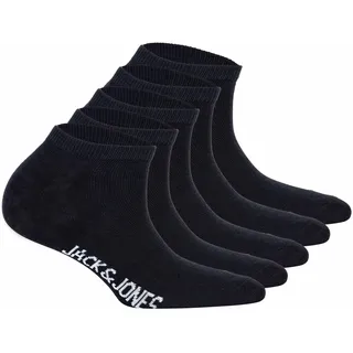 JACK & JONES Junior Socken JACDONGO SOCKS, Baumwollmischung, einfarbig, schwarz, 33-37