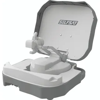 Selfsat Caravan Mobil Single vollautomatische Satellitenantenne incl. iOS / Android Steuerung - Weiß