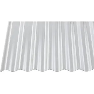 Gutta PC Wellplatte Sinus 76/18 250 x 90 cm 1,4 mm klar