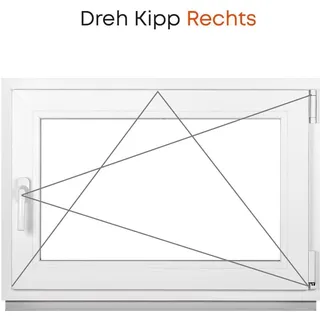 Kellerfenster Fenster Kunststoff-2 fach Verglasung-Dreh Kipp-Breite: 40-55 cm Premium - 450