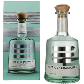 tres generaciones Tequila Plata 100% Agave Azul