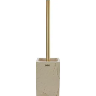 baliv Cosy Cave trend WC-Bürstenhalter Beton Beige-Gold