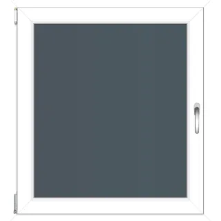 Roro Kunststofffenster 800 x 1000 mm weiß DIN links