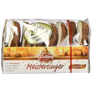 Wicklein Süßigkeit, Wicklein Nürnberger Meistersinger Oblaten Lebkuchen naturell 7er Pack