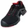 85162 Unisex Erwachsener Sicherheitsschuhe Schwarz Rot ESD SRC Speed-Schnürsenkel