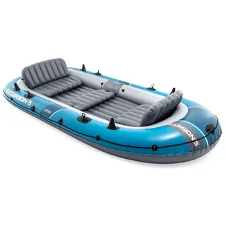 Intex Excursion 5 Set mit Paddeln Pumpe Sitzen bis 600 kg