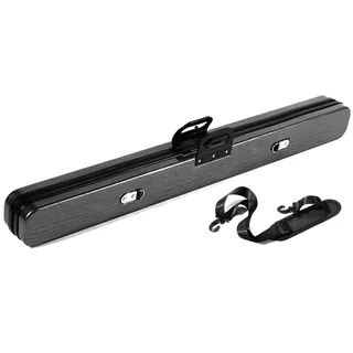 YRU 3/4 Stück Queue-Koffer, 122cm for Zentrum Joint Queuen Tasche Billard-Zubehör-Hält 4 Pool Cue(Color:D.)