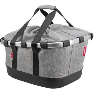 KLICKfix Bikebasket GT Uniklip 2 Twist Silber