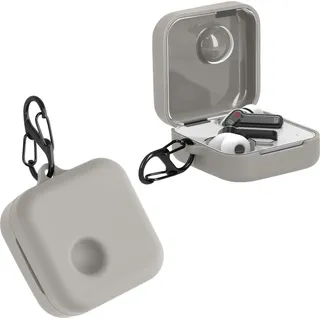 kwmobile Hülle kompatibel mit Nothing Ear (1) Hülle - Kopfhörer Case - TPU Silikon Cover - Schutzhülle in Grau
