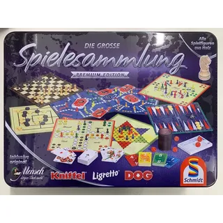 Schmidt Spiele Die große Spielesammlung in der Metalldose