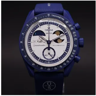 swatcj Swatch x Omega Mission to Earthphase Harvest Moon Armbanduhr
