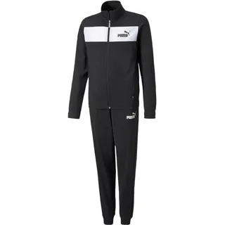 Puma Boy's Poly Suit Cl B Track Suit,Schwarz (Puma Black), 104