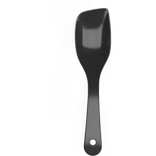 Waca 0137 Servierlöffel Küchenhelfer Mehrwegartikel 260 mm, schwarz