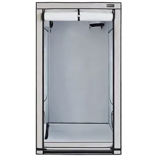 HOMEbox Growbox Wachstumszelt 80 x 80 x 180 cm Schwarz