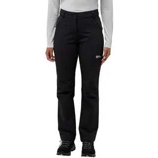 Jack Wolfskin Activate Thermic Pants Wanderhose, Schwarz, 18 Kurz EU