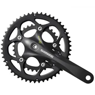 Shimano FC-R345 Kurbelgarnitur 9-fach 170 mm 50-34 Zähne Schwarz