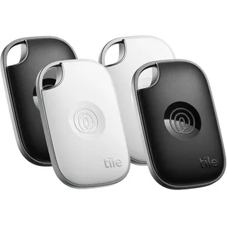 Tile Pro 2024, (Android, iOS- Tracker, Schwarz, Weiss