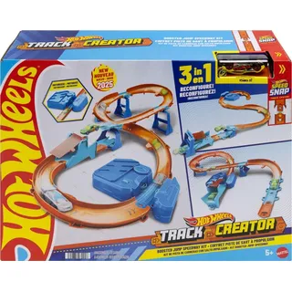 Hot Wheels Track Creator Beschleuniger-Sprung-Schnellstrecke-Set