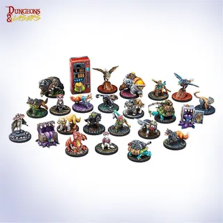Archon Studio Dungeons & Lasers Miniatures: ANIMAL COMPANIONS