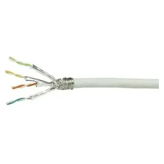 Logilink Verlegekabel Cat 6 S/FTP, weiß, 50m