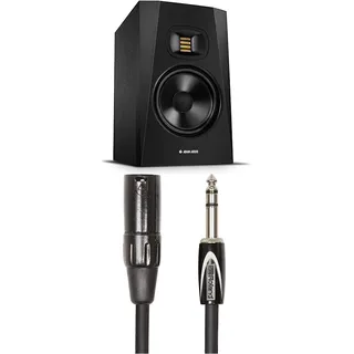 ADAM AUDIO T7V Studio Monitor Pair and Two XLR to TRS Cables