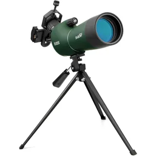 Svbony SV28 20-60x60 Spektiv Sportschützen, HD BAK4 Prisma FMC, Spektive mit Stativ Handy Adapter Tragetasche, Wasserdicht für Zielschießen, Naturbeobachtungen, Reisen, Vogelbeobachtung, Wildtiere