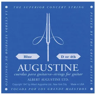 AUGUSTINE Blue Label Saiten für Klassik Gitarre - D4